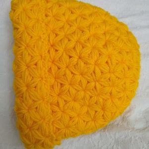 Jasmine stich handmade cozy hat